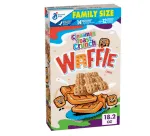 Cinnamon Toast Crunch Waffle Breakfast Cereal, Family Size, 18.2 oz
