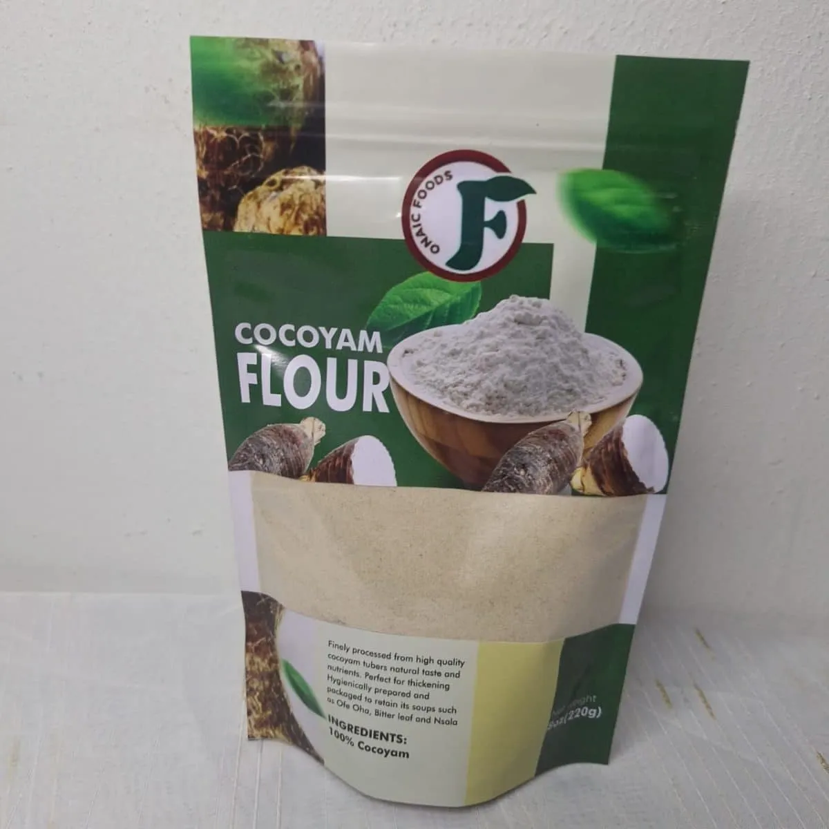 Onaicfood Pure Cocoyam Flour (8oz)