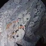 Rollins Venture Chantilly Dry Lace - White