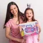 JUGAAD LIFE Microphone Toys for Kids Girls, Portable Karaoke Machine Microphone for Singing