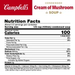Campbell's Condensed Cream of Mushroom Soup, 10.5 oz Can - Image 2