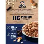 Quaker Protein Granola Oats Chocolate & Almonds, 18 oz Single Pack - Image 2