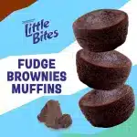 Little Bites Chocolate Fudge Mini Muffins – 9.75 oz - Image 3