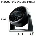Honeywell Turbo Force Air Circulator Personal Fan - Image 3