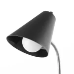 Mainstays 15" Organizer Desk Lamp, Black, with USB Port and AC Outlet - Image 4