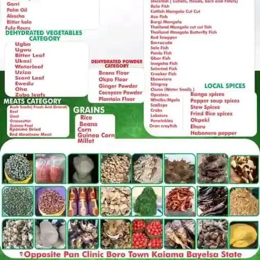 ST - Seafood and foodstuffs