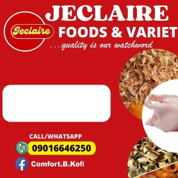 Jeclaire foods and Varieties