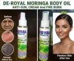 De-royal moringa body oil