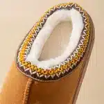 FREISTERN Women's Fuzzy Slippers Thick Sole Memory Foam House Shoes - Image 3