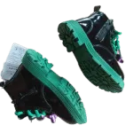 Neon Trek High-Tops: Reflective Glow Sneakers for Urban Explorers