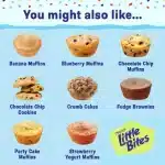 Little Bites Chocolate Fudge Mini Muffins – 9.75 oz - Image 2