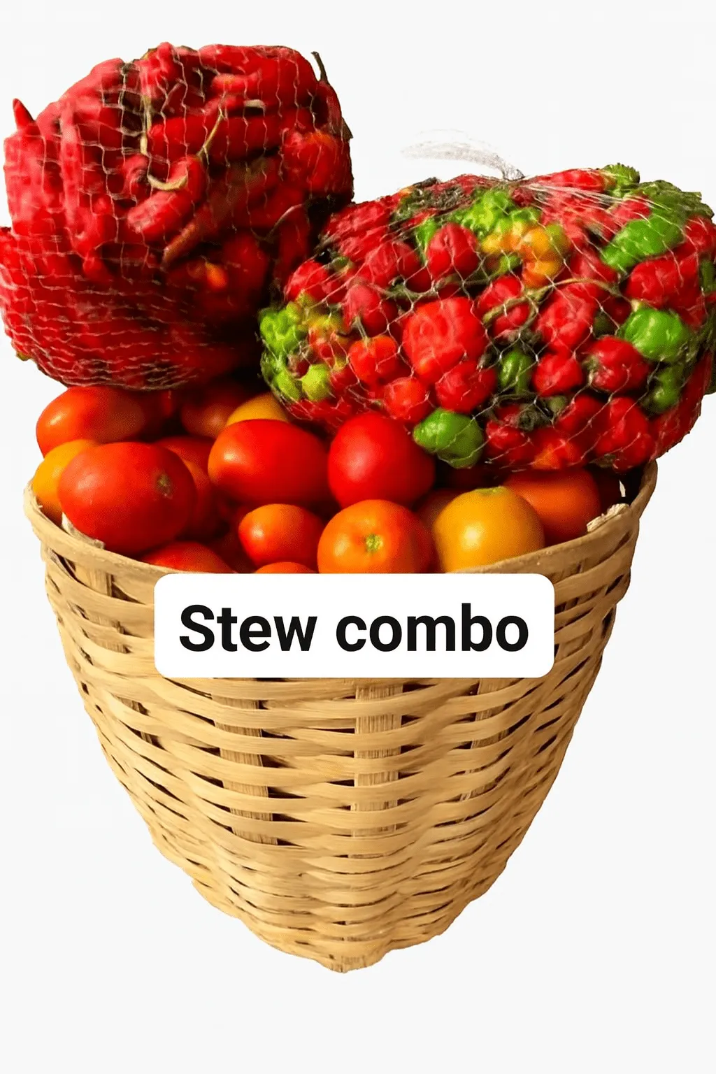 Stew Combo – Shombo, Rodo, Tomatoes & Onions