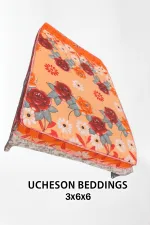 UCHESON Floral Comfort Mattress – 3x6x6 ft