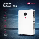 itel 3.6kW Inverter, 8kWh Battery & 5kw MPPT All-in-One Solar Power System - Complete Energy Storage Solution