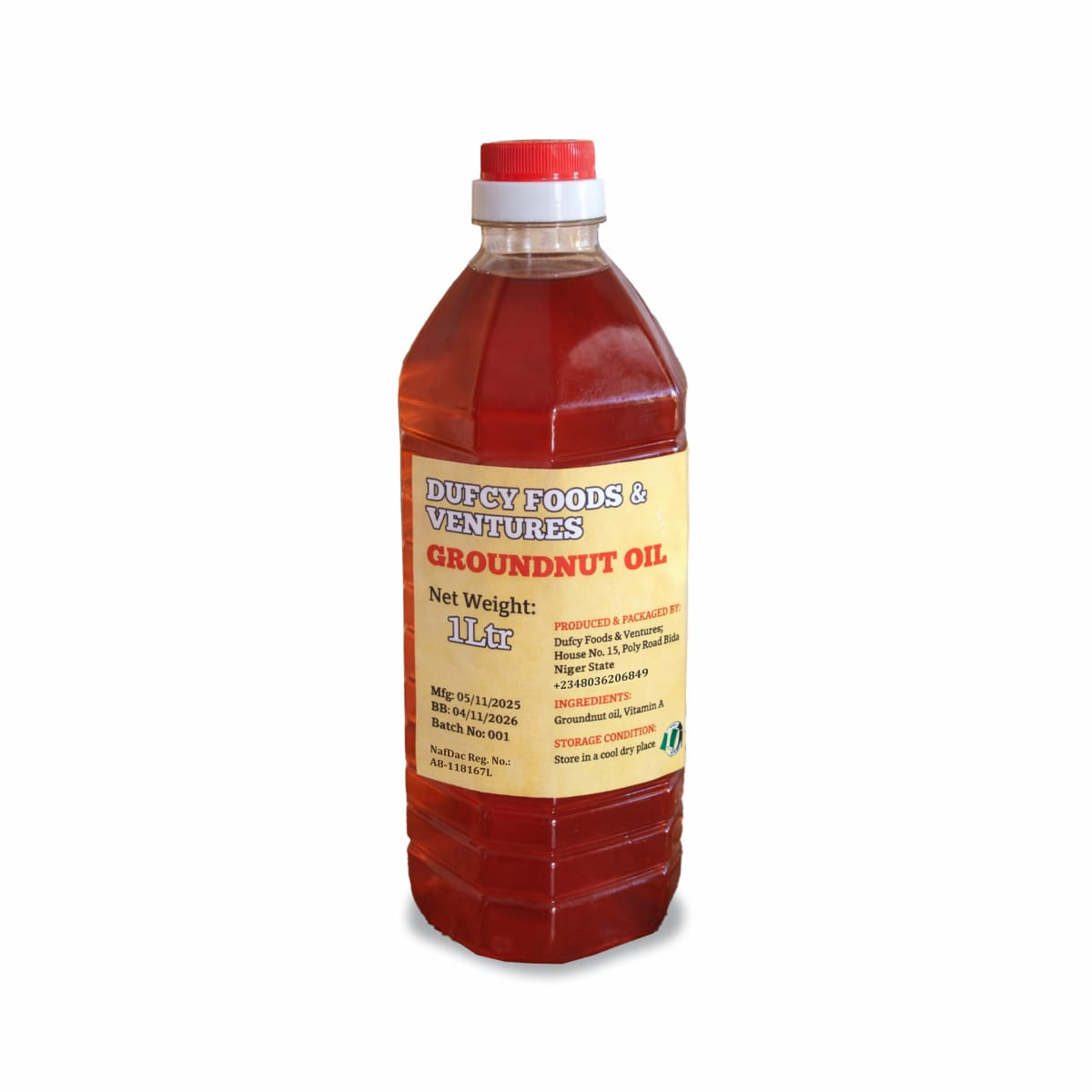 WhatsApp Image 2026-01-08 at 10.03.39 PM (1) Groundnut Oil – Dufcy Foods & Ventures | 1L Premium Cooking Oil - Image 1