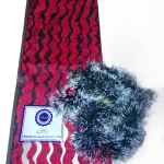 Adire Traditional Tie-Dye Cloth - Authentic Nigerian Indigo Fabric (3 Yards)