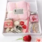 A full box of valentine goodies for her