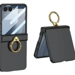Samsung Galaxy Z Flip 7 5g Hinge Shockproof Case With Ring Holder