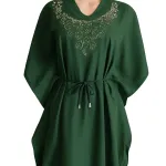 Comfort Fit Long Crepe Bubu Gown