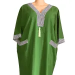 Full-Length Crepe Bubu Gown