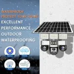 V380 Pro 4G Solar PTZ Security Camera - 3-Lens AI Tracking, Color Night Vision, Wireless CCTV - Image 3