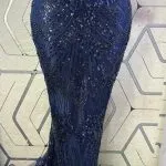 Elegant Beaded Lace Fabric – Per Yard