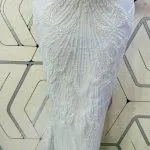 Exquisite Beaded Lace Fabric – Per Yard