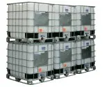 1000L Food Grade IBC Tank – PVC & PE Plastic Intermediate Bulk Container for Liquid Storage - Image 5