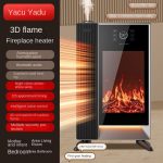 MU New Graphene Heater: 3D Flame, AI Voice, Bluetooth Smart Humidification - Image 6