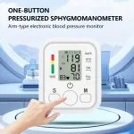 Smart Arm Blood Pressure Monitor with Russian & English Voice - Home Use BP Machine - Image 3