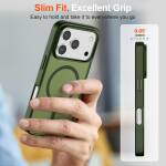 iPhone 17 Magnetic Matte Shockproof Case - Skin Feel Max Plus Air Cover - Image 6