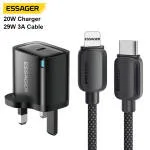 Fast Charging 30W 20W PD Type C Charger with USB-C to C Cable for Mobile Phones - Image 2