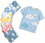 Wholesale Stock for Kids Summer Mixed Design Tops for 0~12 Year Old Girls & Boys