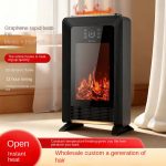 MU New Graphene Heater: 3D Flame, AI Voice, Bluetooth Smart Humidification