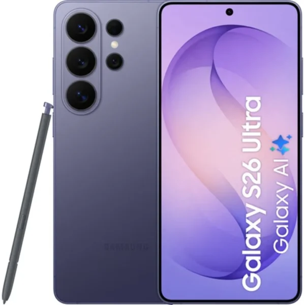 Samsung Galaxy S26 Ultra 5G - 512GB ROM, 12GB RAM - Violet - Unlocked Flagship Smartphone