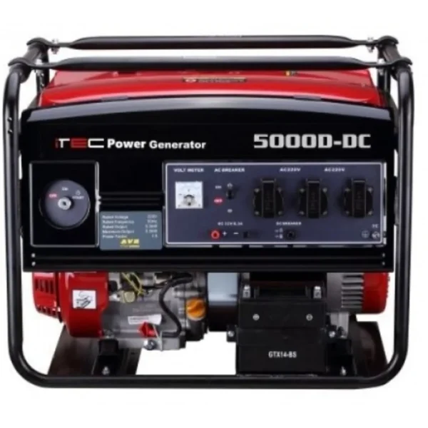 iTEC Electric Start 5kVA Generator Set + Full Kit - Reliable Power Solution