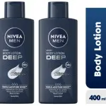 Nivea Men's Deep Body Lotion - 400ml - Pack Of 2