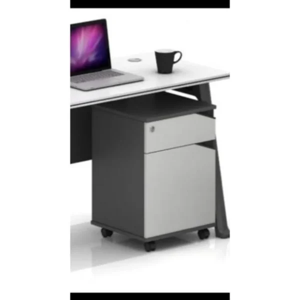 Executive Office Table - Modern Wood Desk with Storage & Ergonomic Design - Image 2