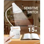 Lontor Rechargeable LED Reading Lamp - Portable & Dimmable Desk Light - Image 3