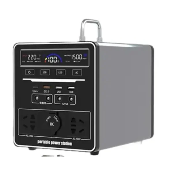 500W Portable Solar Power Generator & Emergency Power Station