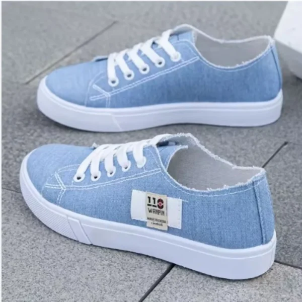 Women's High-Top Canvas Sneakers - Comfortable & Stylish Everyday Shoes