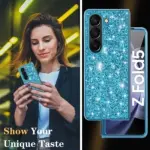 Samsung Phone Case For Samsung Galaxy Z Fold5 5g - Blue - Image 3