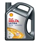 Shell Helix Ultra 5W-40 Fully Synthetic Motor Oil (4L) - Premium Engine Protection