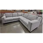 Costco Ellendale Fabric Sectional Sofa - Modern Living Room Comfort - Image 4