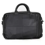 15" Convertible Multi-pocket Leather Backpack - Messenger Laptop Bag - Image 2