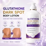 Strong Bleaching Glutathione Body Lotion: Dark Spot Remover & Whitening Cream for Knees, Elbows, Underarms & Private Parts